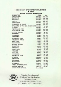 Civilizaciones de Siria