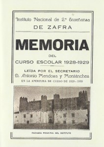 Memoria del Instituto 001