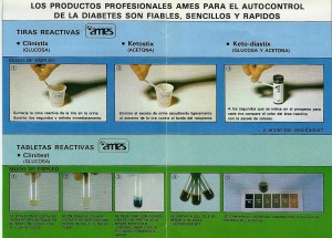 Productos Ames para el autocontrol de la Diabetes