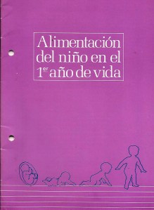 Alimentacion del niño el primer año  de vida