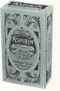 Aspirina en 1910 001