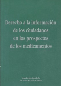 Dereccho a la informacion en los prospctos de los medicamentos 001