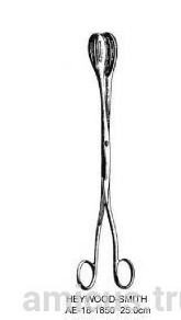 Pinza de placenta de Heywod Smith