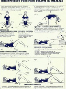 Ejercicios psico fisico durante el embarazo