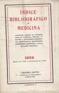 Indice Bibliograico de Medicina 001