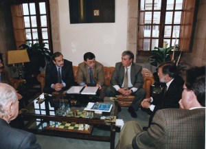 Fotografia de la Entrevista con el Presidente de la Junta 001