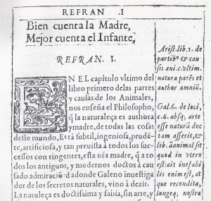 Bien cuenta la madre, mejor el infante 001