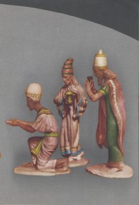 Felicitación de Navidad del Laboratorio médico ROCHE. Año 1950