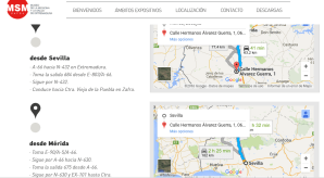 Localizacion del Museo de Medicina