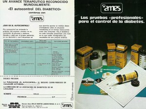 Productos Ames para el autocontrol de la Diabetes 2