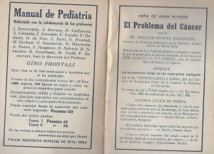 Índice Bibliográfico de Medicina. Año 1936