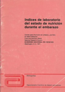 Indices de laboratroio de nutricion en el embarazo 001