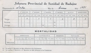 Ficha de Sanidad 001