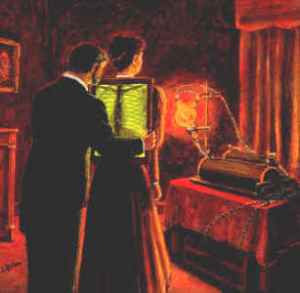 Primitivo aparato de rayos X